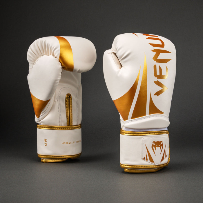 Боксови ръкавици - Venum Challenger 2.5 Boxing Gloves - White/Gold​